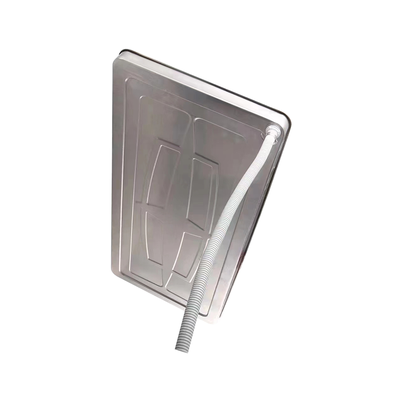 不锈钢材质空调接水盘（下出口）