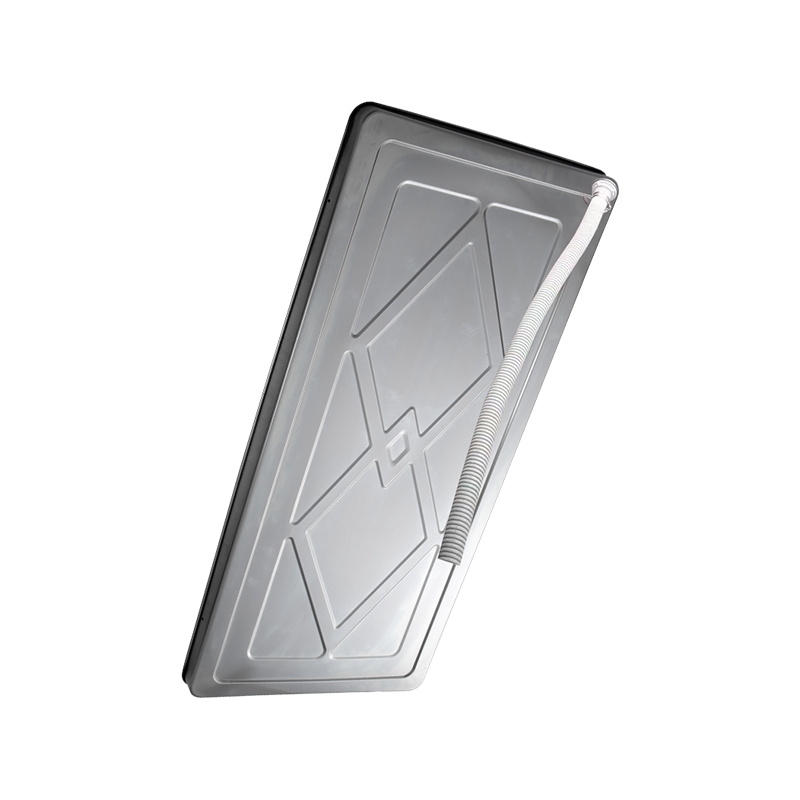 镀锌铁材质空调接水盘（下出口）